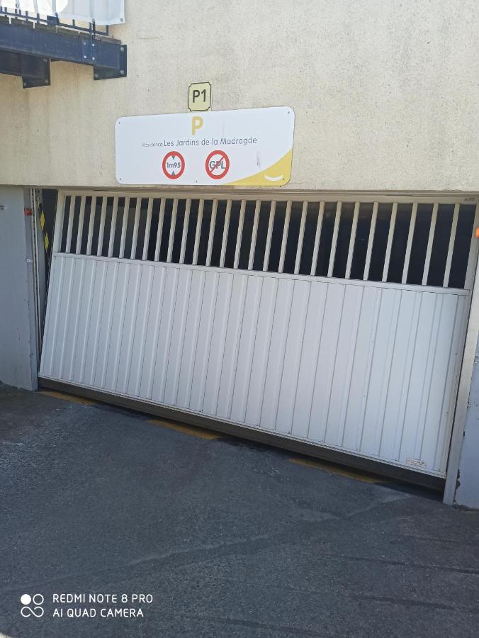Port Studio Piscine, Parking, Prive,Navette Aeroport آجد المظهر الخارجي الصورة
