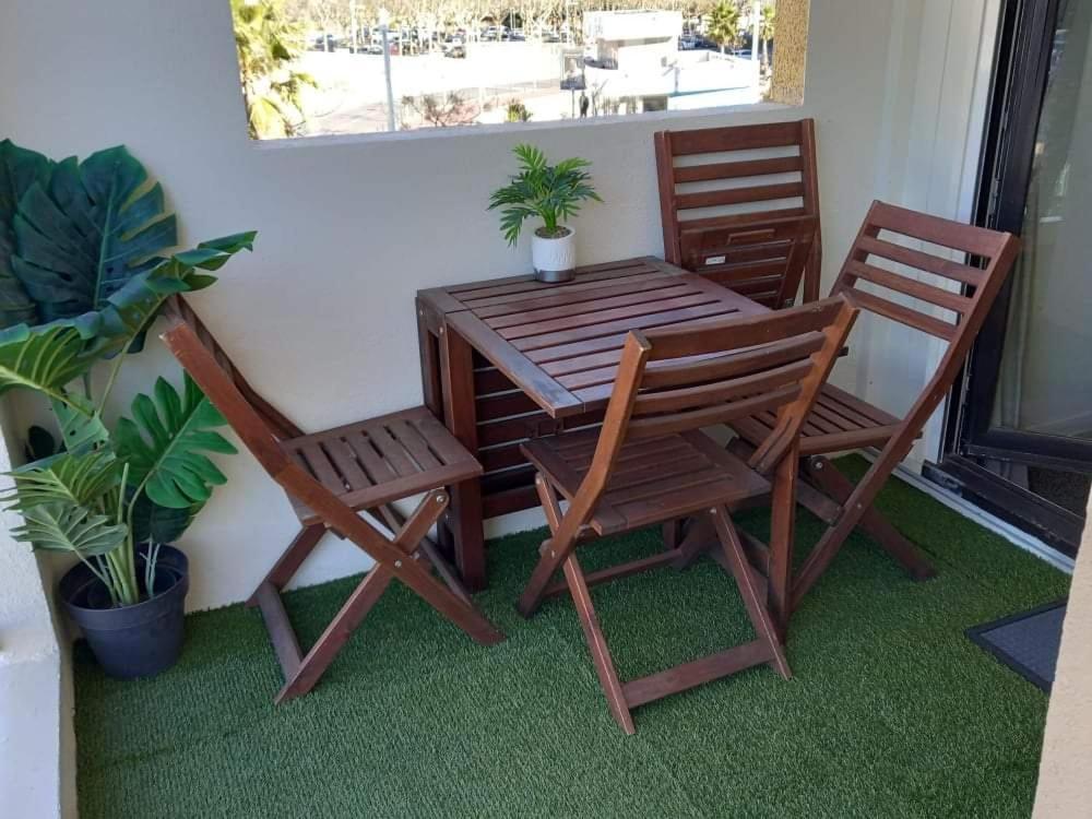 Port Studio Piscine, Parking, Prive,Navette Aeroport آجد المظهر الخارجي الصورة